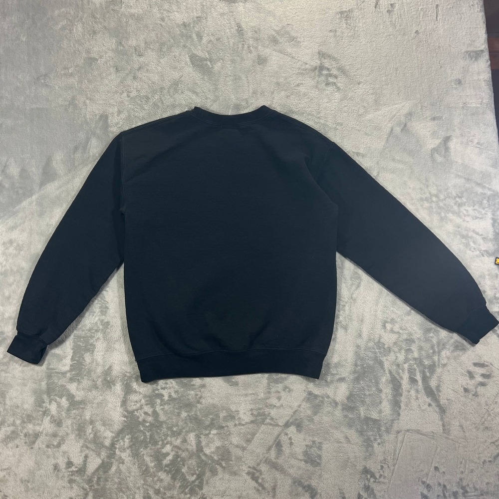 THRASHER Skateboard Magazine Sweatshirt Adult Small Black Graphic Pullover Skate - Picture 3 of 16